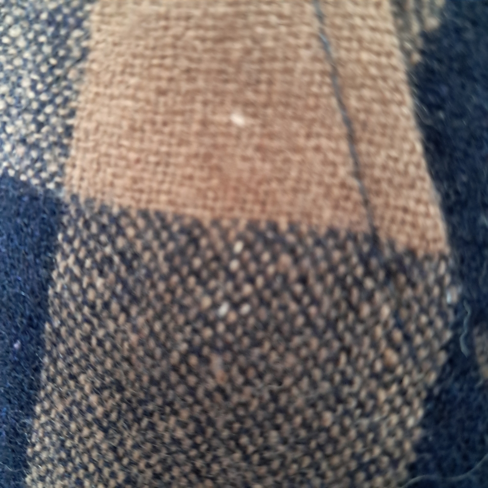 The Men's Store Black and Tan Plaid Shirt Jacket - Picture 11 of 12